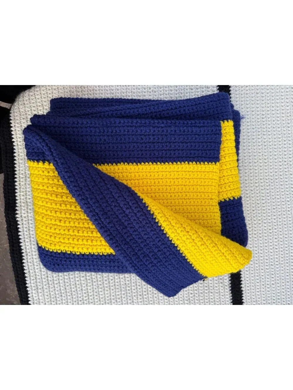 Handmade Crochet 6ftx5ft Throw